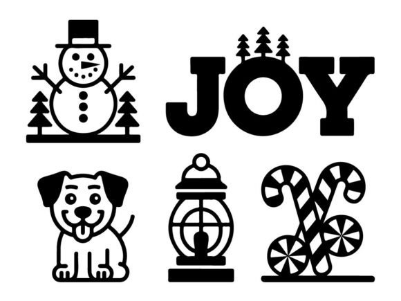 Download Christmas Icon Silhouette Bundle - Premium Resources
