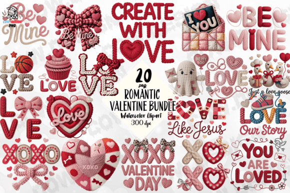 Download Romantic Valentine PNG Bundle - Romantic valentine png Collection