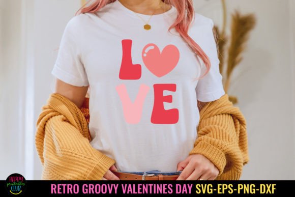 Download Love Groovy Valentine SVG I Retro SVG - Groovy valentine svg Collection
